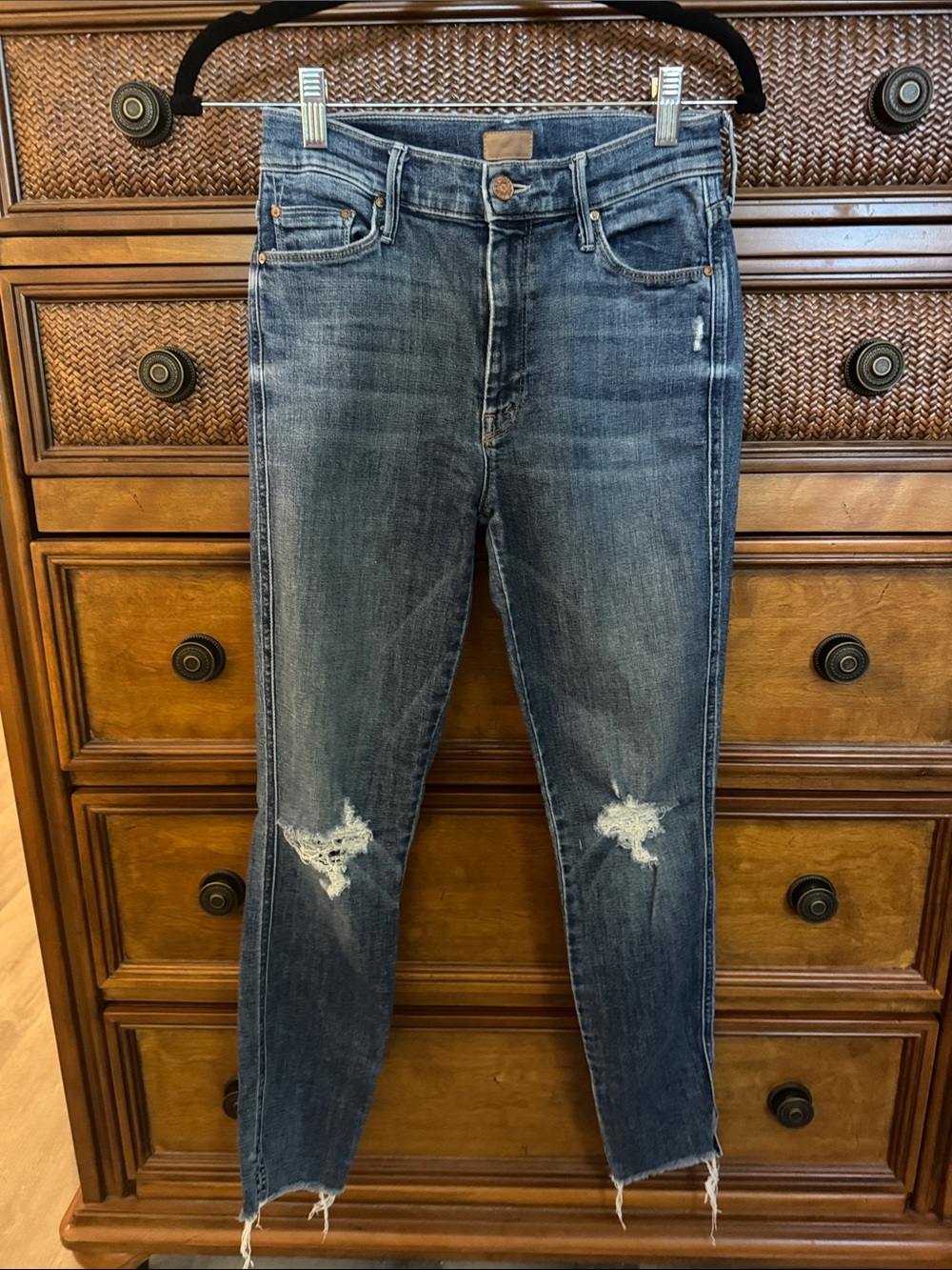 Mother The Vamp Fray Jeans